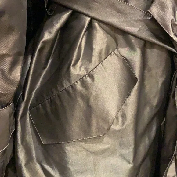 Kenneth Cole New York Metallic Trench Coat - Picture 6 of 12